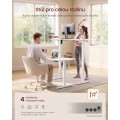 Elektricky nastavitelný psací stůl Vasagle Foral II 140 cm bílý