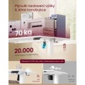 Elektricky nastavitelný psací stůl Vasagle Foral II 140 cm bílý