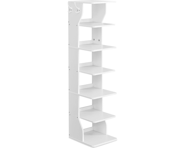 Botník VASAGLE Peter 30 cm bílý