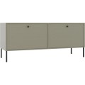 TV stolek Tilina 2D 120 cm eukalyptus/černý