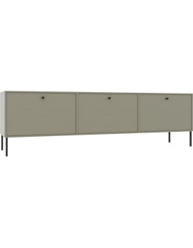 TV stolek Tilina 3D 180 cm eukalyptus/černý