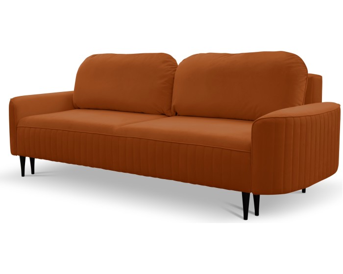 Rozkládací pohovka Vena 244 cm Velluto 33 oranžová