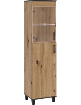 Vitrína Polany 04 50 cm dub Artisan