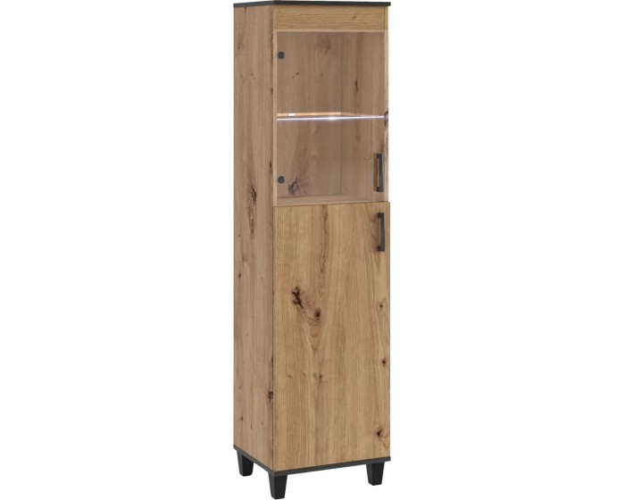 Vitrína Polany 04 50 cm dub Artisan