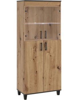 Vitrína Polany 05 80 cm dub Artisan