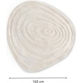 Vlněný koberec Sumire 160 cm krémový