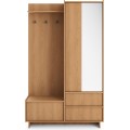 Předsíňová stěna Yasumi 125 cm dub karamelový