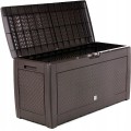 Zahradní úložný box Matubo I 310 L hnědý