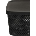 Úložný koš Simple plus 27 cm černý