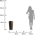 Květináč URBANIKA Coffee 57,1x29,5 cm hnědý