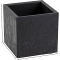 Květináč na kolečkách BETONIQUE 30x30 cm beton černý