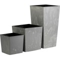 Květináč Porto 75x39,6 cm šedý beton 