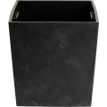 Květináč FLORE Beton 41x39,5x39,5 cm černý