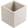 Květináč na kolečkách BETONIQUE 30x30 cm beton béžový