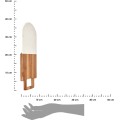 Krájecí prkénko s úchytem PREPPY 38x18 cm z masivu/bílý mramor