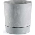 Sada 2 ks květináčů Azalea šedý beton