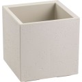 Květináč na kolečkách BETONIQUE 30x30 cm beton béžový
