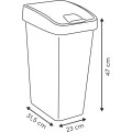 Odpadkový koš FLIX 25 L antracitový 