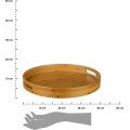 Bambusový podnos SIMPLY 40 cm hnědý