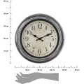 Nástěnné hodiny NELSON 40 cm stříbrné