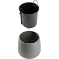 Květináč LUNA Vase 34,8 cm antracitový 
