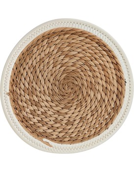 Kulaté prostírání SOLO 30 cm béžové