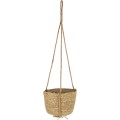 Závěsný květináč BOHO 20 cm béžový