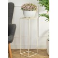 Stojan na květiny SIMPLE 70 cm krémový