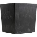 Květináč FLORE Beton 41x39,5x39,5 cm černý