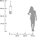 Závěsný květináč AERA HANG 17,9 cm krémový