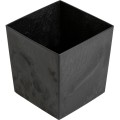 Květináč FLORE Beton 30,5x29,5x29,5 cm černý