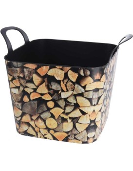 Koš KAYU 36 L hnědý