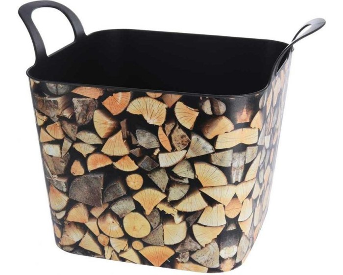 Koš KAYU 36 L hnědý