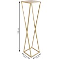 Moderní stojan na květináč 100cm zlatý