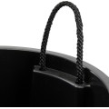 Plastový květináč URBANIKA ECO 57,1x29,5 cm antracitový