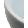 Plastový květináč Purea 34,9x39,5 cm bílý