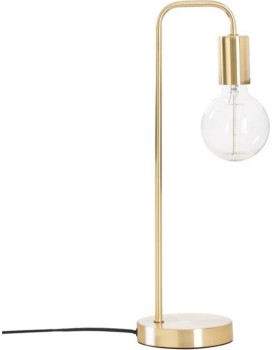 Stolní lampa KELI zlatá