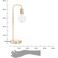 Stolní lampa KELI zlatá