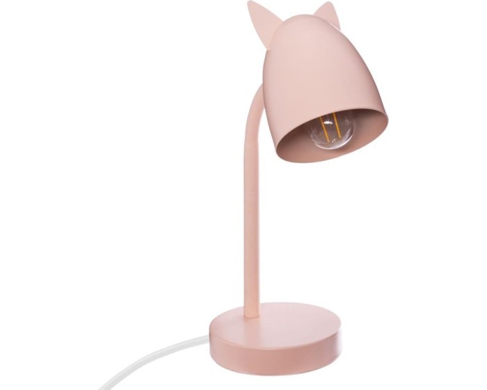 Stolní lampa LEREN růžová