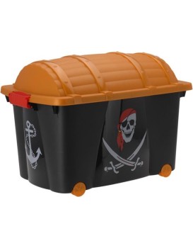 Box na hračky Pirat černý