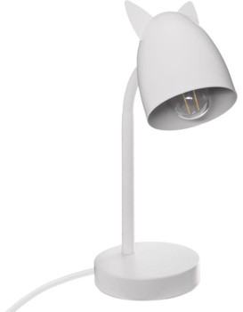 Dětská stolní lampa bílá 31 cm