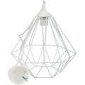 Stropní svítidlo Diamond 25 cm bílé