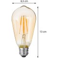 Žárovka LED Tear Straight 2W E27