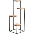 Stojan na květiny Quattro 110 cm černý