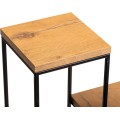 Stojan na květiny Quattro 110 cm černý