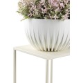 Stojan na květiny SIMPLE 70 cm krémový
