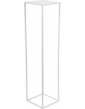 Květinový stojan Basy 100 cm bílý
