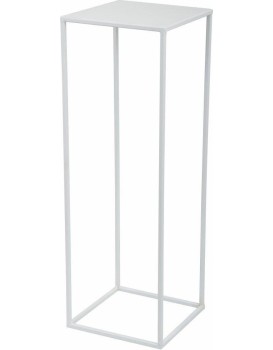 Květinový stojan SILVIA 70 cm bílý