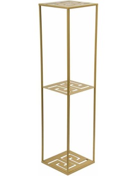 Stojan na květiny 100 cm zlatý