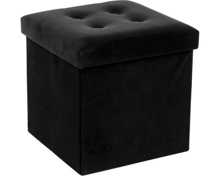 Taburet Adaline Black 38x38 cm